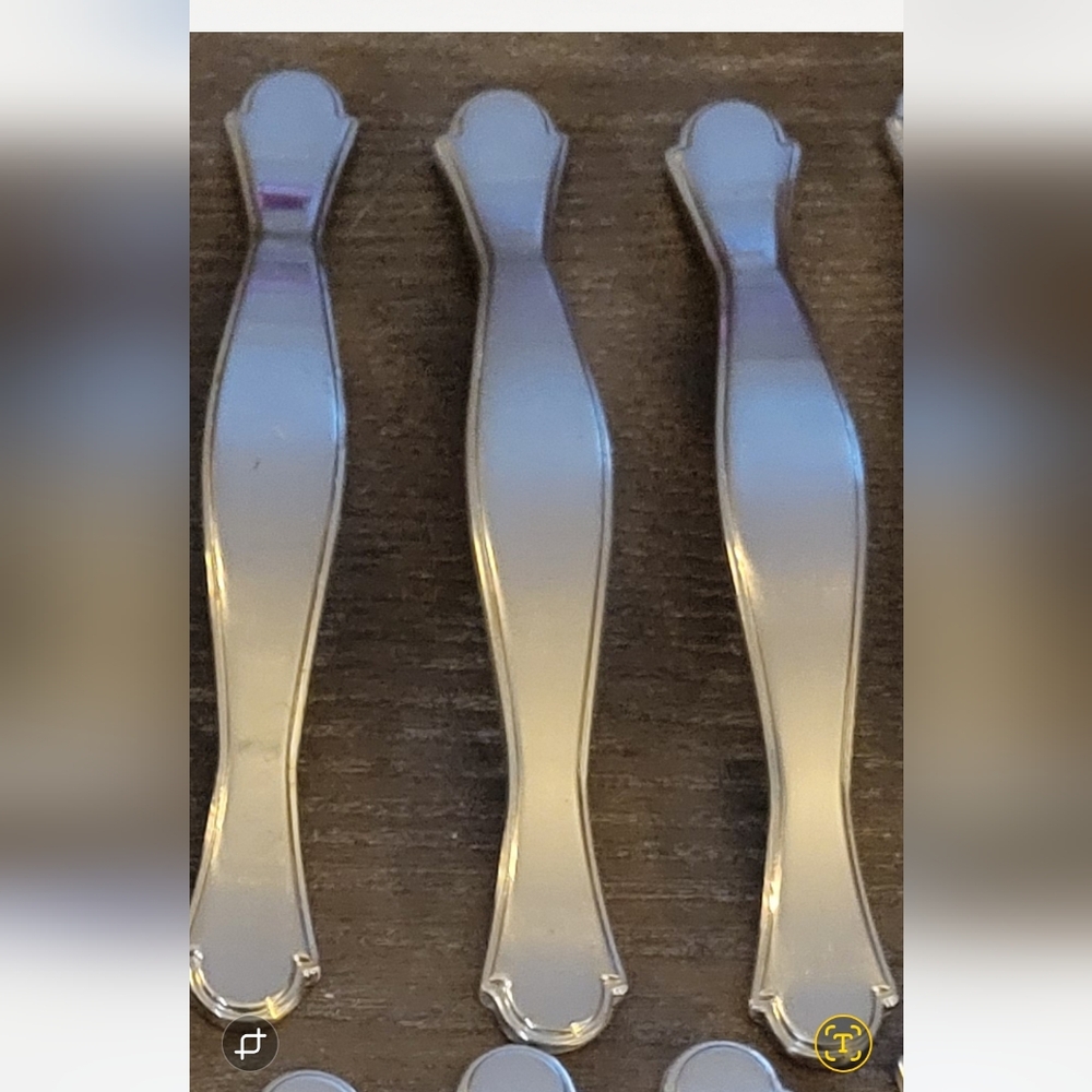 Kitchen Hardware Silver Plated Handles - Picture 6 of 6